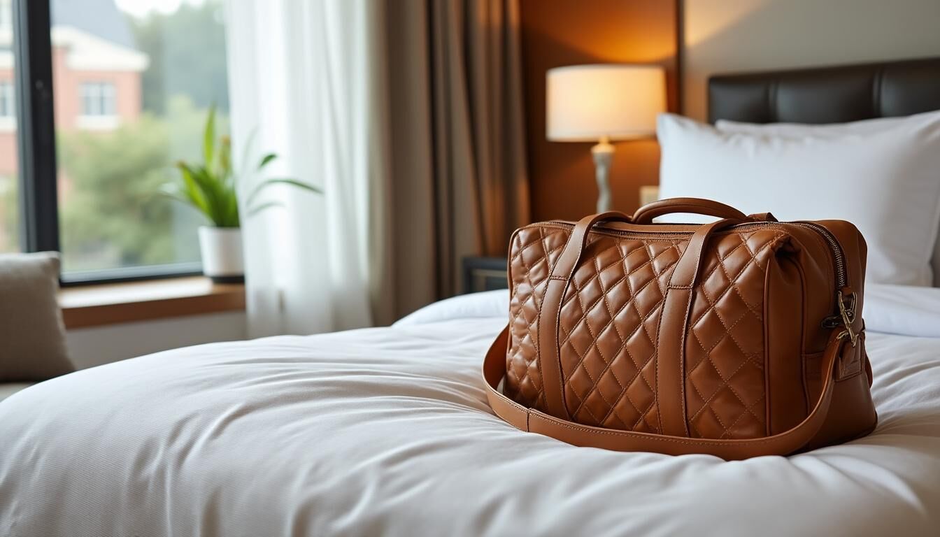 Découvrez le sac de voyage matelassé, l'accessoire idéal pour un week-end ou un long séjour alliant confort, style et praticité.